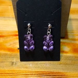 Gummy bear earrings